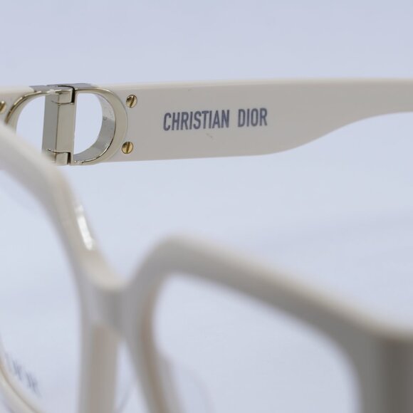 🕶️ New Dior 30MONTAIGNEO S1I 9500 Eyeglasses - Shiny White Frame - Picture 8 of 10